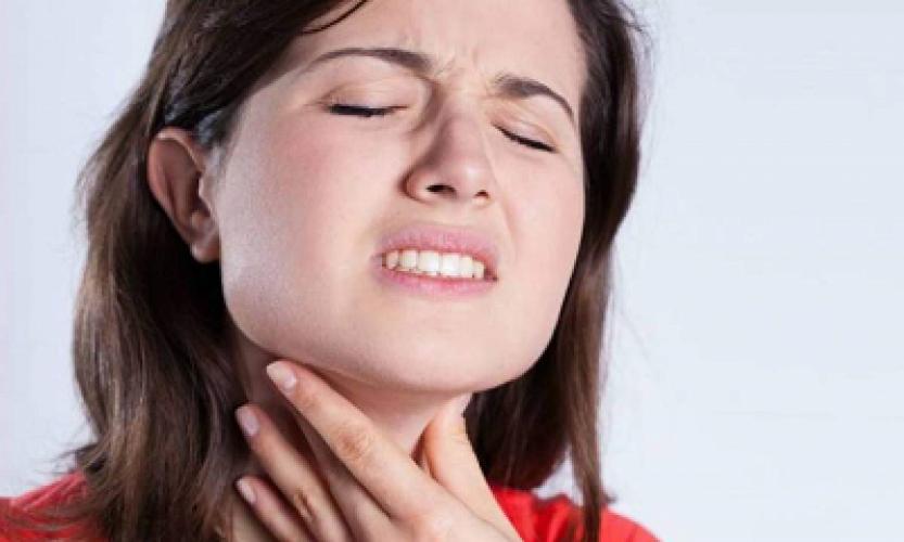 Біль у горлі. Чим він викликаний