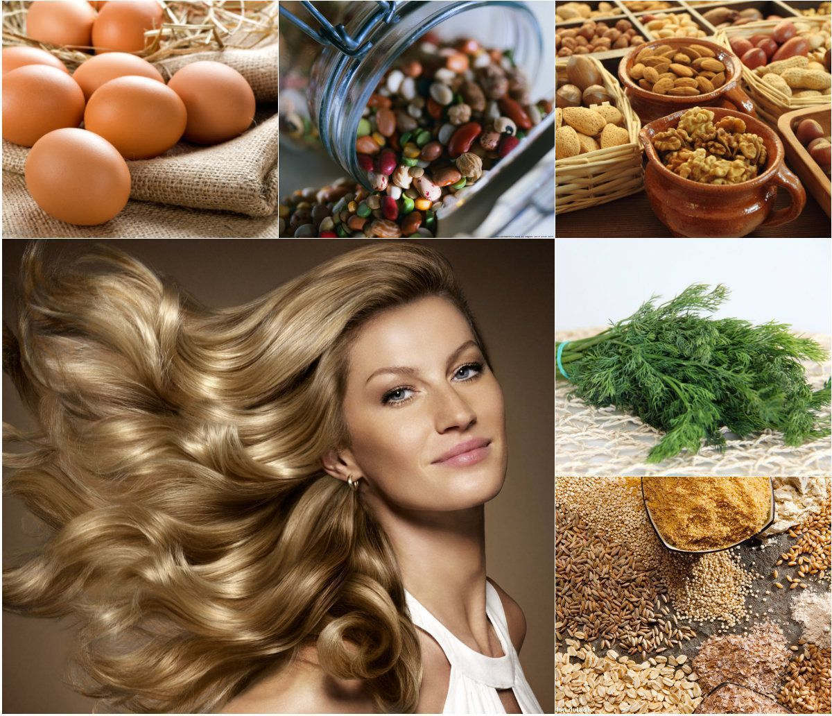 ПРОДУКТИ ЯКІ ВПЛИВАЮТЬ НА ВОЛОССЯ