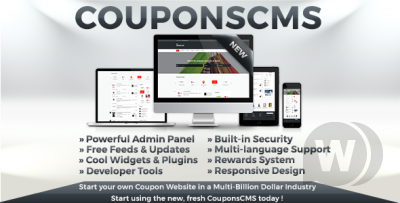 Coupons CMS 7 - CMS сайта купонов