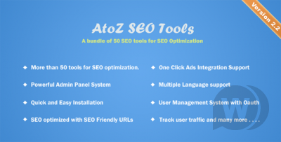 AtoZ SEO Tools v2.3 - инструменты поисковой оптимизации