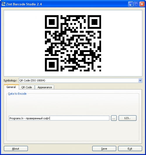 Zint Barcode Studio 2.4.3.0