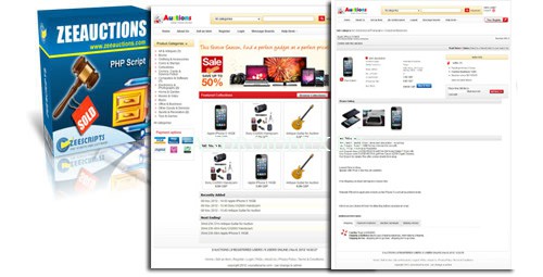 Cкрипт аукциона «Zeeauctions» Клон Ebay