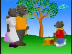 Бурый медвежонок - И его палка