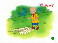Каю / Caillou - 49. Кайю читае газету