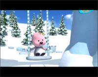 Пингвиненок Пороро - Красивая заколка