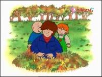 Каю / Caillou - 04. Каю збирає листя