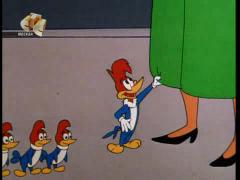 Вуди Вудпекер - Птица прилетающая к обеду