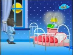 Бурый медвежонок - Открывает Луну