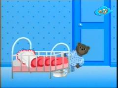 Бурый медвежонок - Опустошает горшок