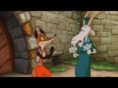 Лис Микита - 4. Лист Цареві, Цап Базилій, Шкапа, Голос з неба, Паламар