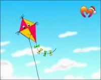 Пять веселых Пингвинят - Воздушный змей