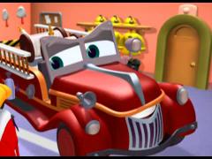 Финли — пожарная машина - У Джес всё получится, Время уборки