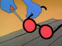 Смурфы - Очки цвета смурфа