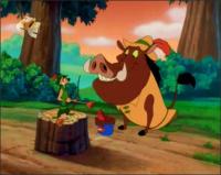 Приключения Тимона и Пумбы - Наследники Робин-Гуда, Случай на диком западе